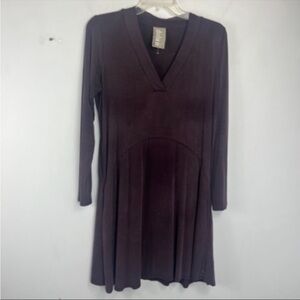 Dolan Left Coast Collection Size Small Cupro Jersey Tunic Top Mini Dress T4